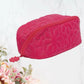 benefit Small Quilted Clamshell Bag
