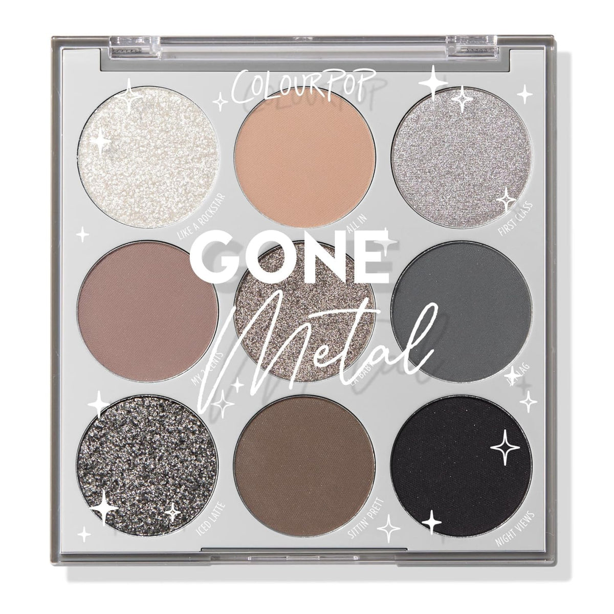 9-Pan Palette pigmented pressed powder palette