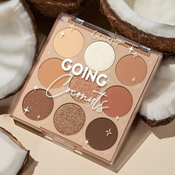 9-Pan Palette pigmented pressed powder palette
