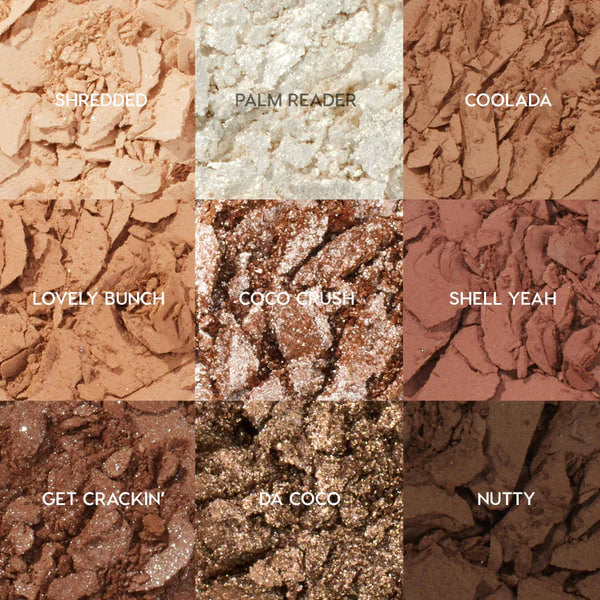 9-Pan Palette pigmented pressed powder palette