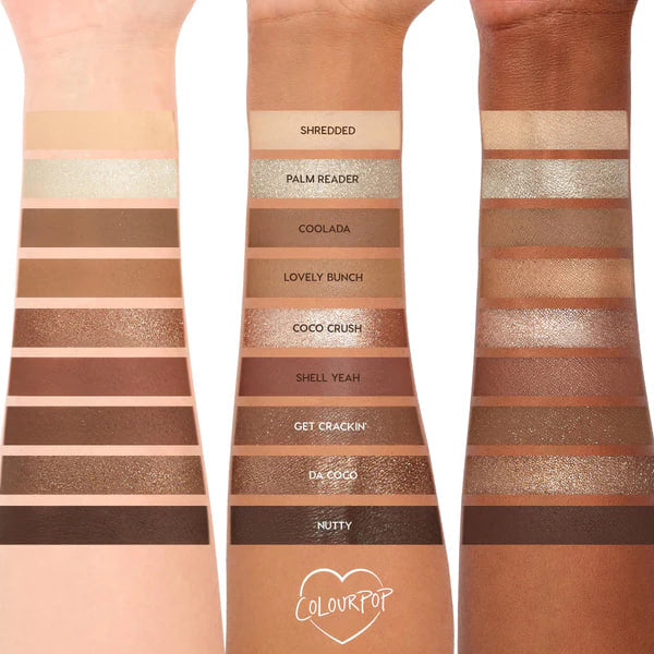9-Pan Palette pigmented pressed powder palette
