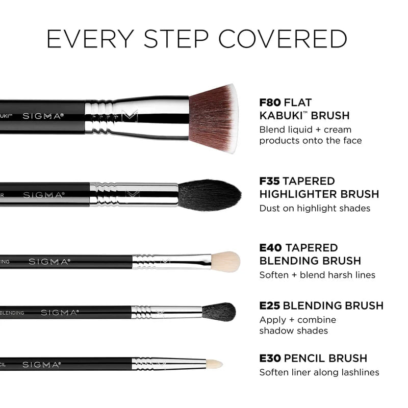 Most-Wanted Brush Set