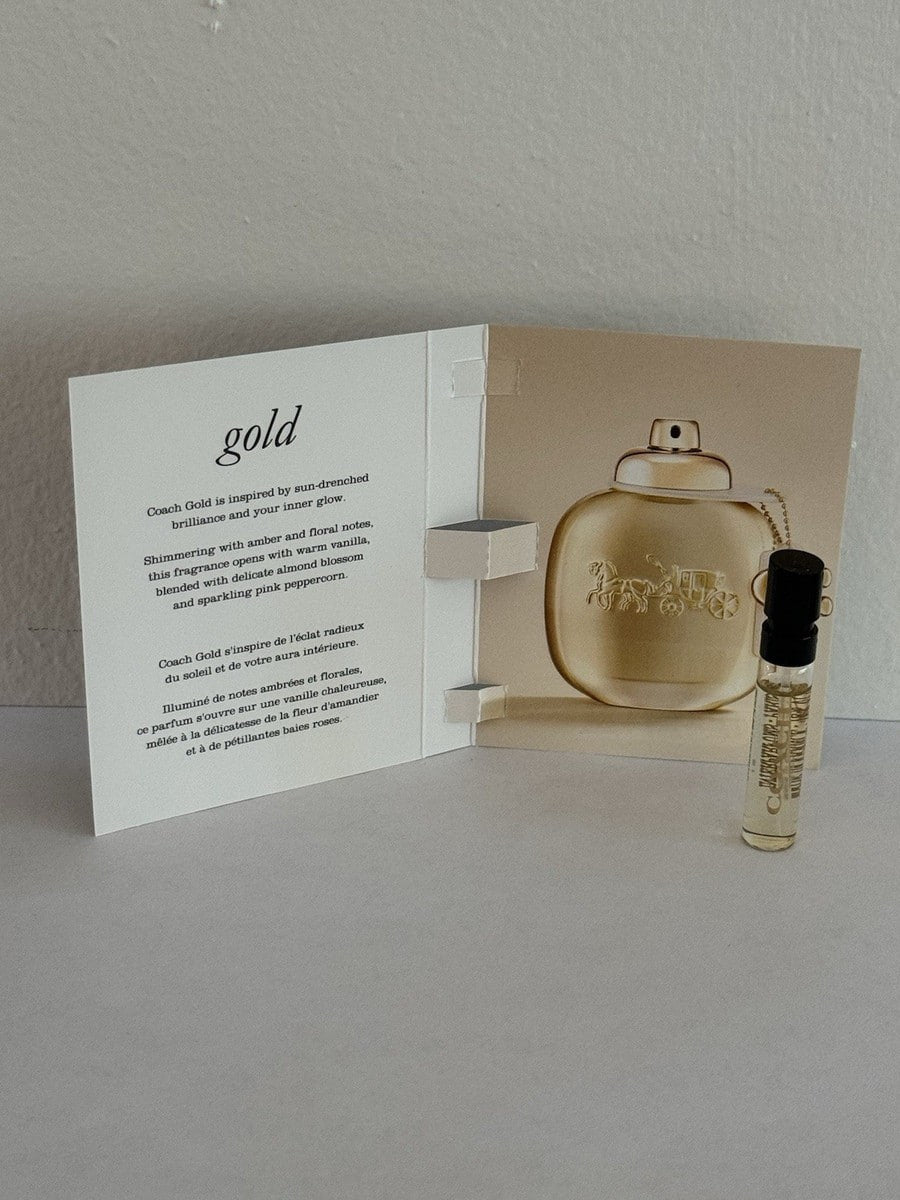 Coach Gold Perfume perfume sample