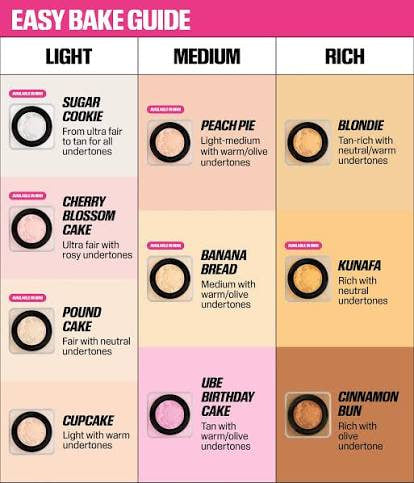 Huda Beauty Easy Bake Loose Baking & Setting Powder sample