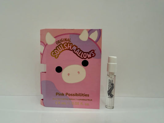 Original squishmallows Pink Possibilities edp perfume sample 1.5ml