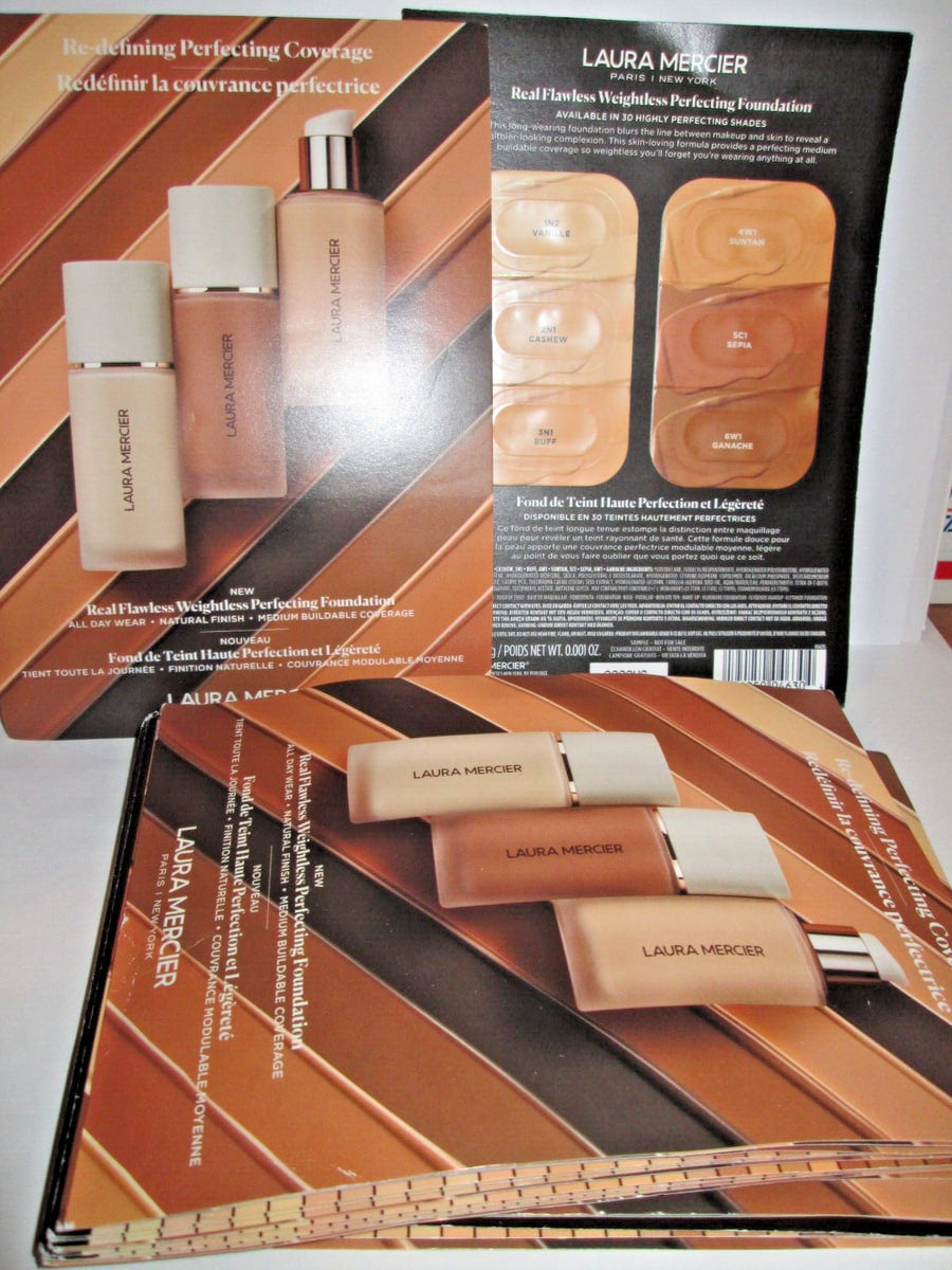 Laura Mercier Real Flawless Weightless Perfecting Waterproof Foundation Sample