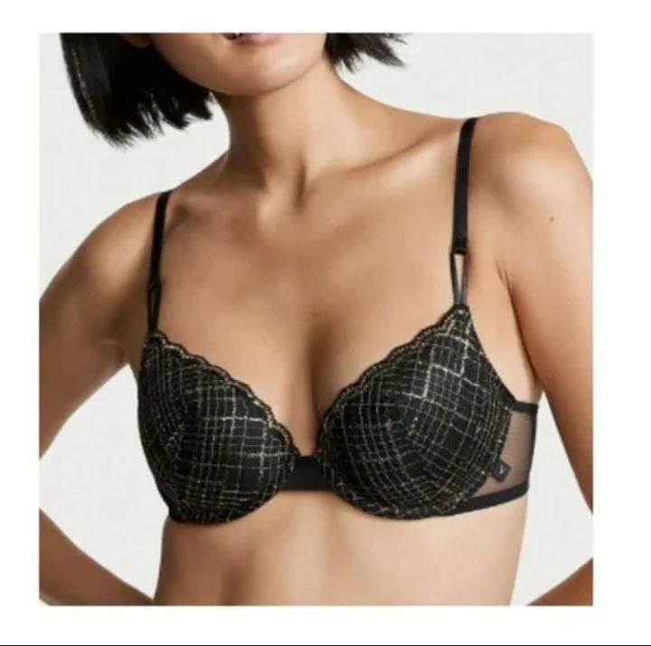 Sexy Tee Push-Up Bra 5ARW BLACK