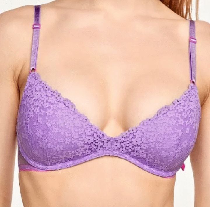 Sexy Tee T-Back Lace Push-Up Bra (07)