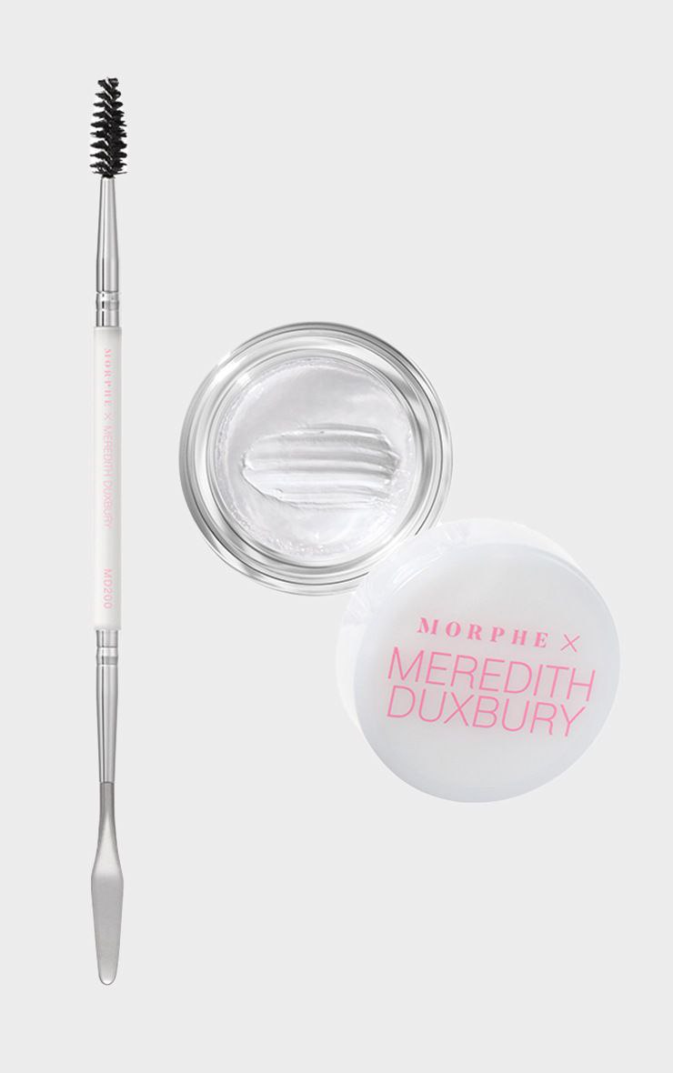 Morphe X Meredith Duxbury Brow Sculpting Wax And Brush Duo - Clear