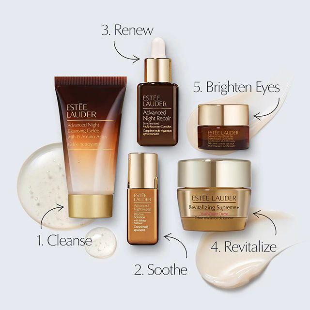 Advanced Night Repair Skincare Set Rescue + Reset Repair