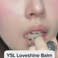 YSL LOVESHINE BALM 1B MINI
