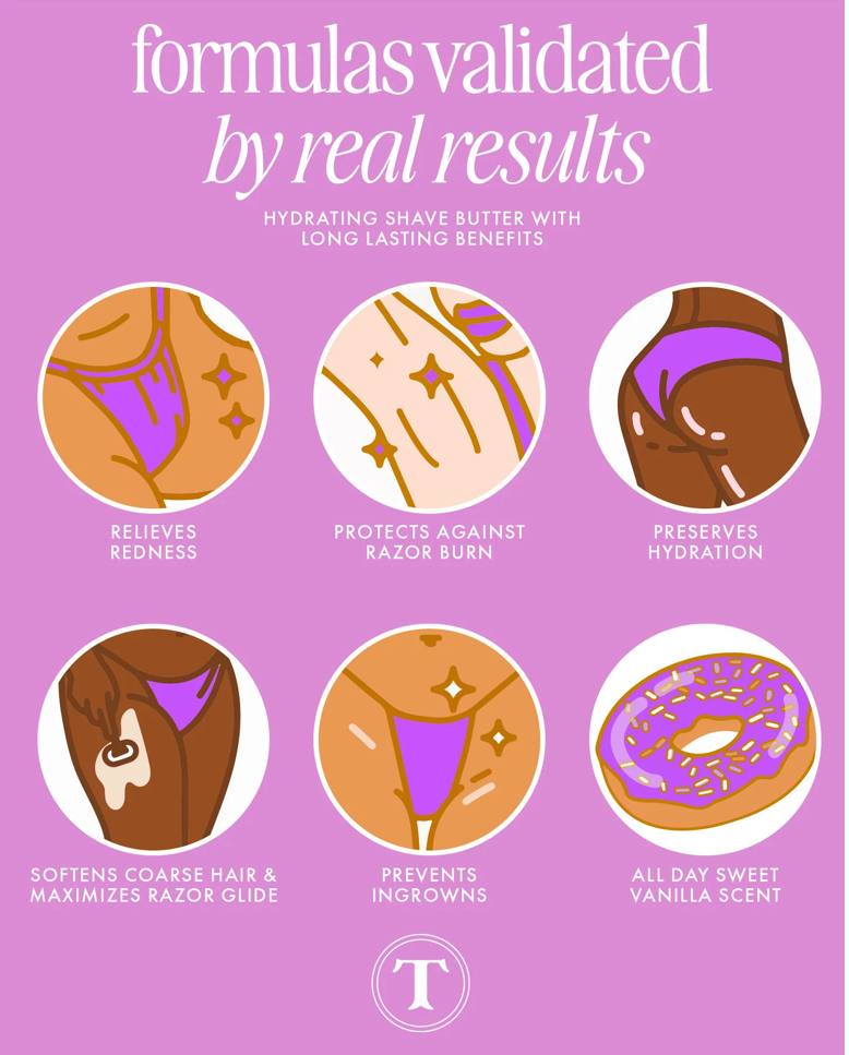 Glazed Donut Luxury Shave Butter