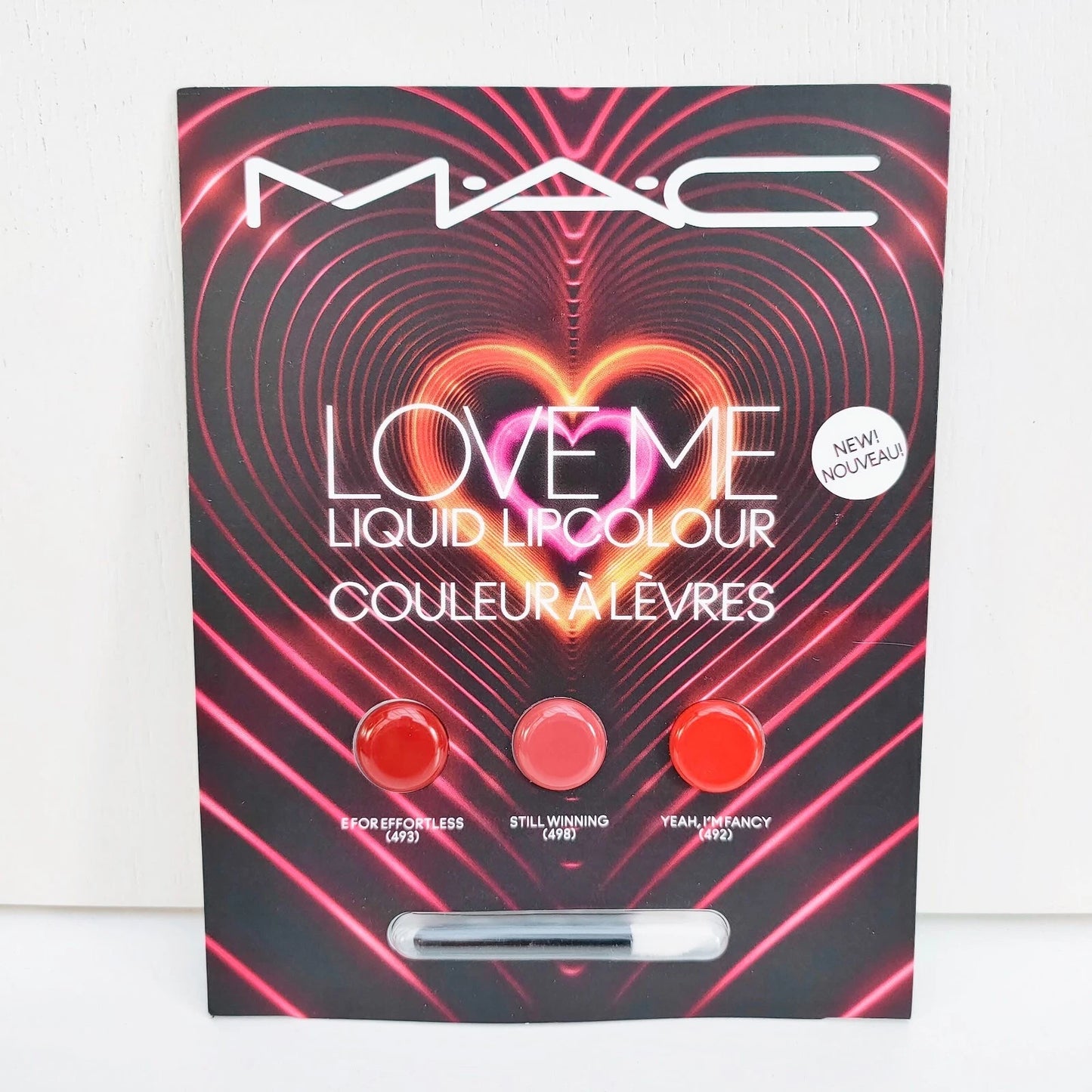 mac love me liquid lipcolour couleur A Levres sample